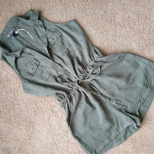 Universal Threads Chambray Romper 